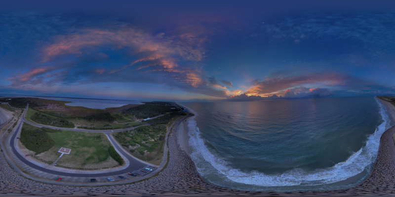 Summer Beach Sunset