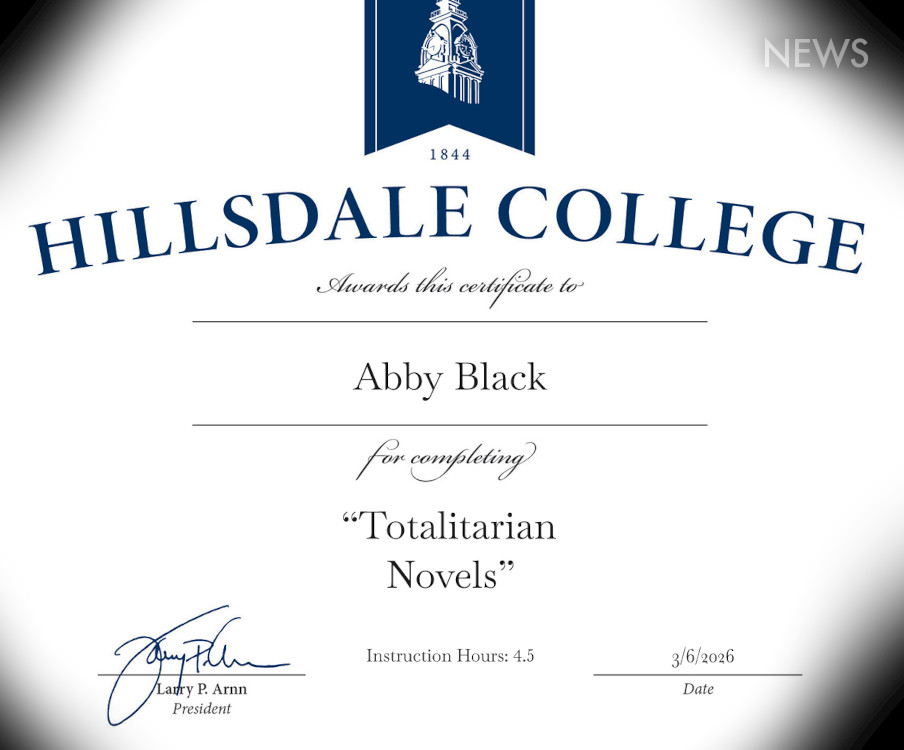 I Completed Hillsdale College's Course on Totalitarian Novels