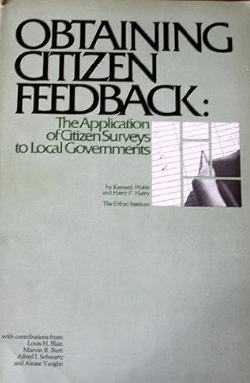 Obtaining Citizen Feedback