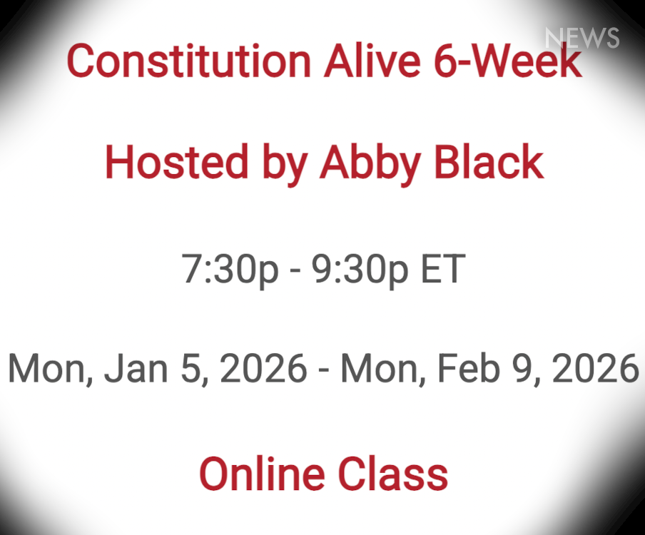I'm Hosting a Constitution Class over Zoom